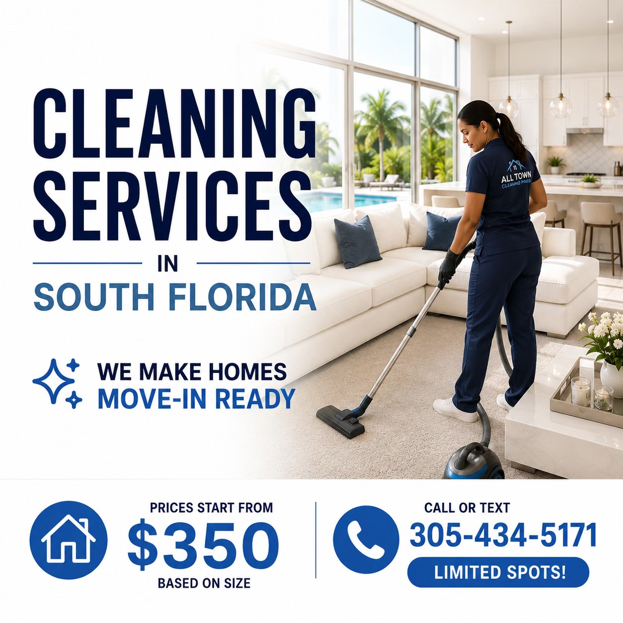 All Town Cleaning Pros Facebook ad