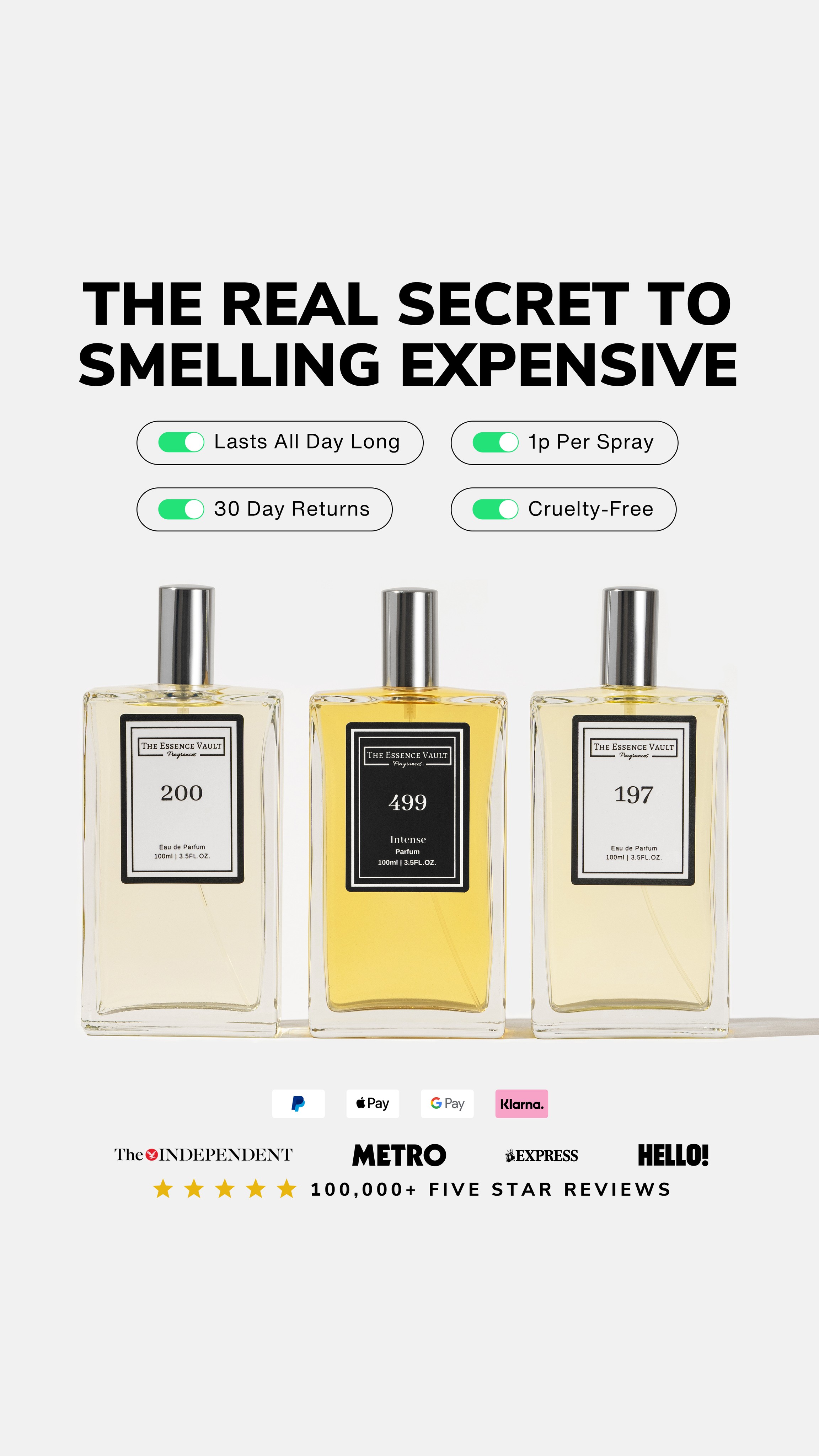 The Essence Vault Facebook ad