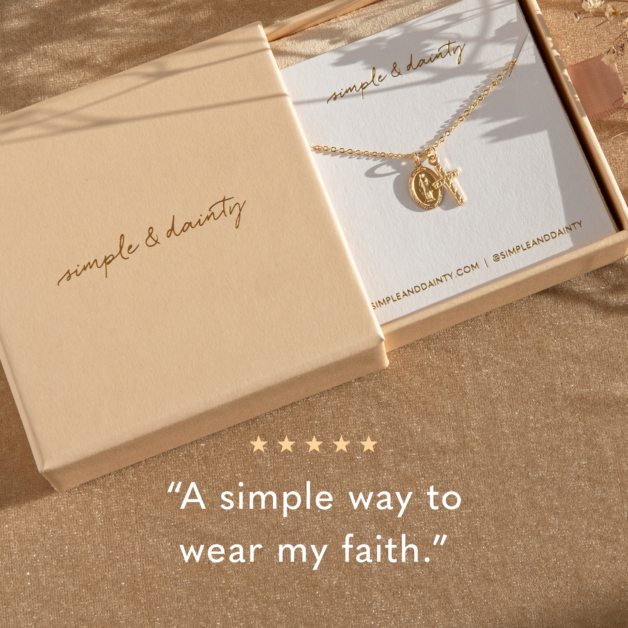 Simple & Dainty Facebook ad