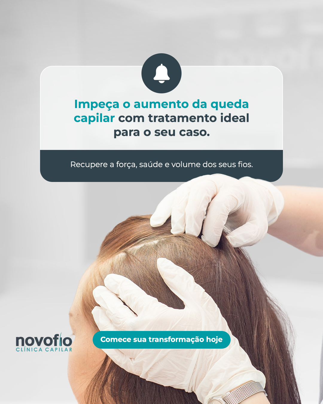 Novofio Presidente Prudente Clínica Capilar Facebook ad
