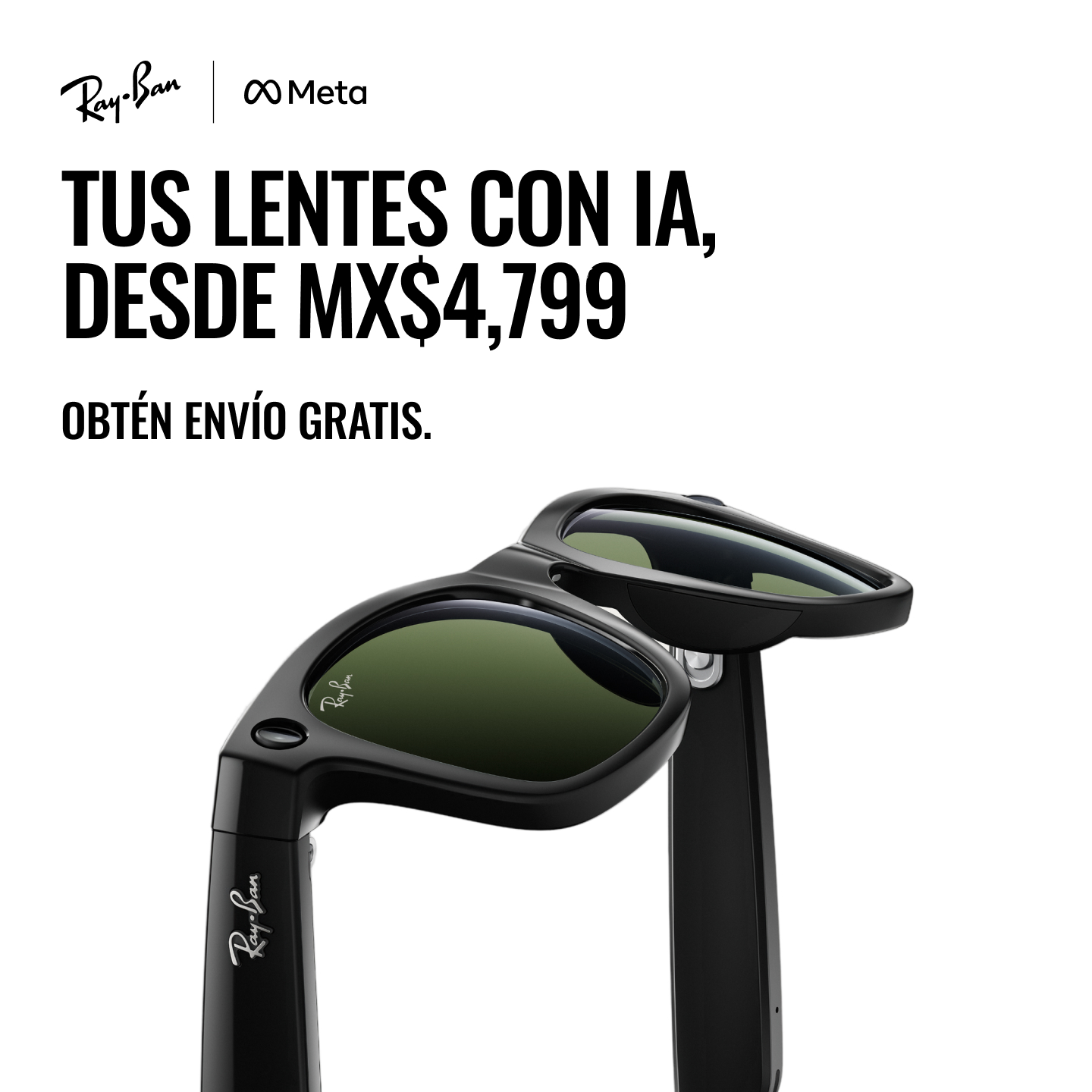 Ray-Ban Meta Facebook ad