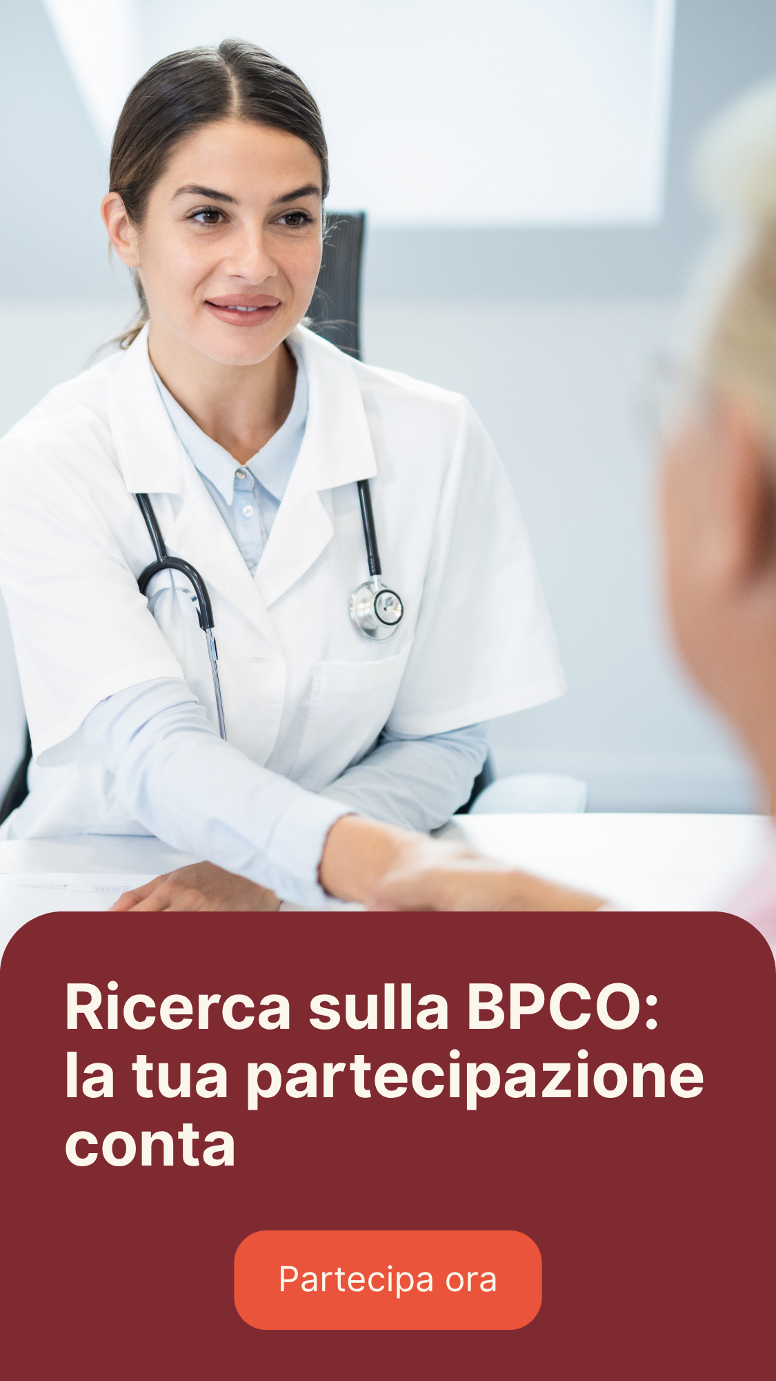 Comunità di Ricerca Clinica Facebook ad: Inviti a prossime sperimentazioni sulla BPCO