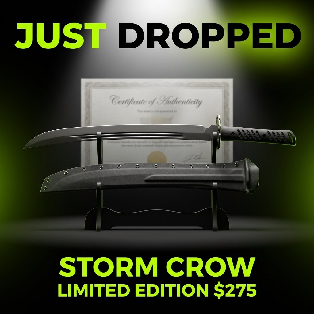 Katana Sword Facebook ad