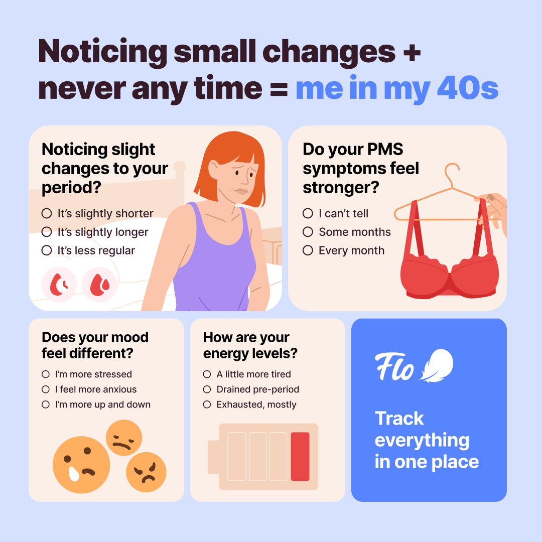 Flo App Facebook ad