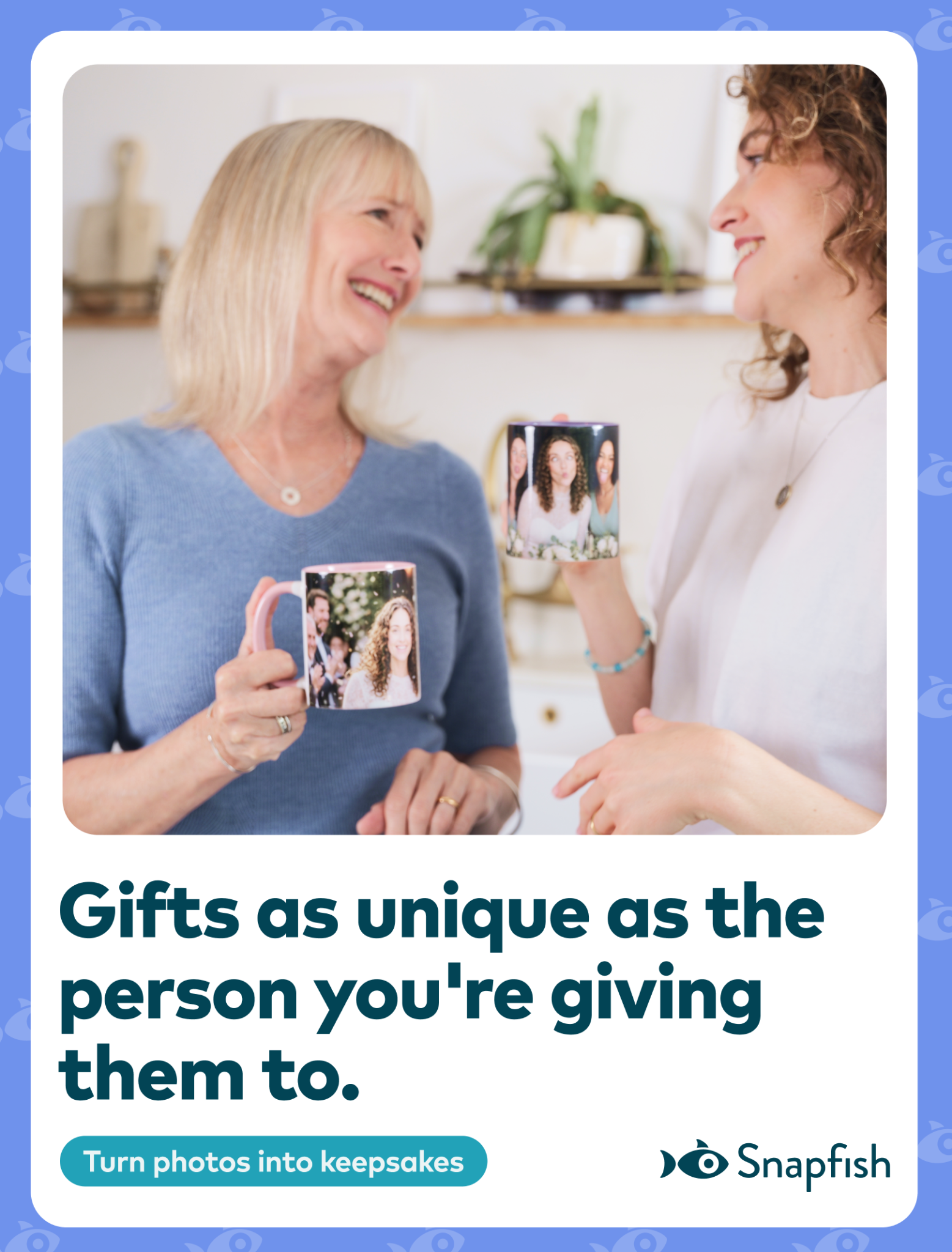 Snapfish UK Facebook ad: Snapfish Photo Gifts