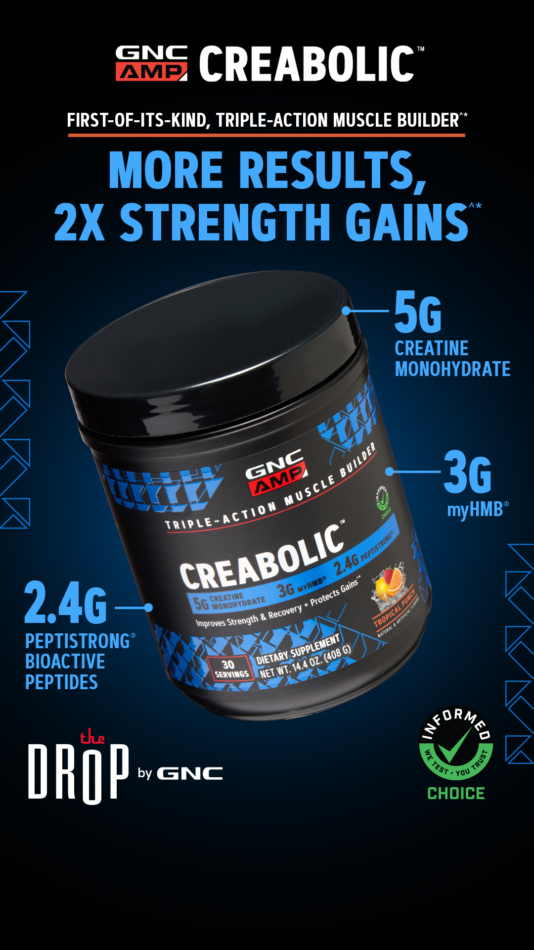 GNC Live Well Facebook ad
