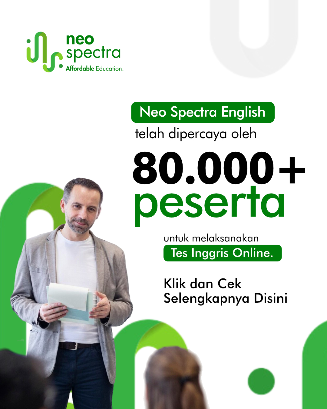 Neo Spectra English Academy Facebook ad