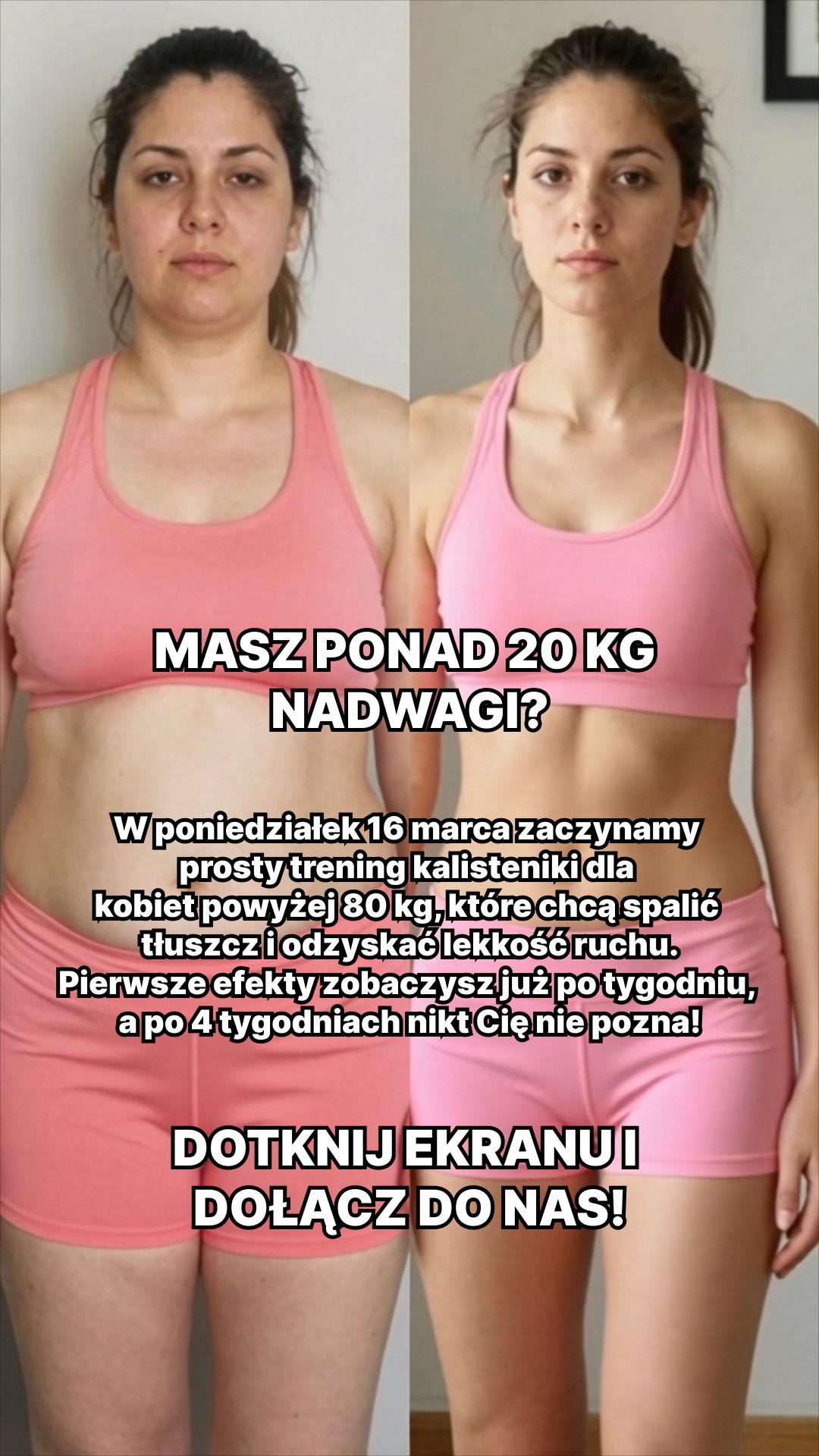 Adriana Fitness Facebook ad: Trwała utrata wagi, pewność siebie na długo
