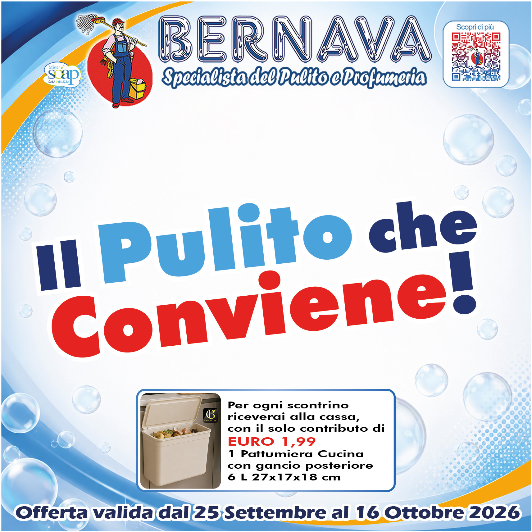 Bernava Facebook ad: IL PULITO CHE CONVIENE!