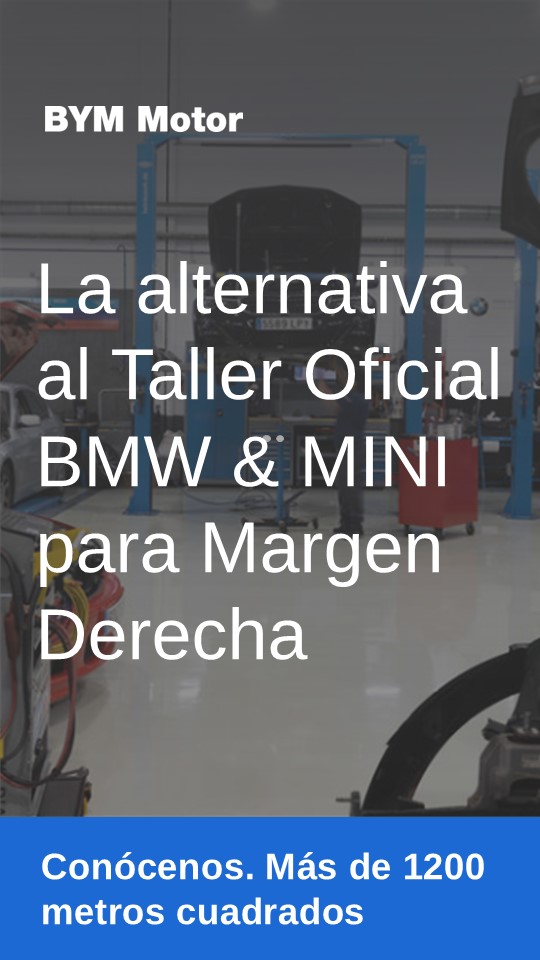 B&M Motor Facebook ad: Más de 1.200m2 para tu BMW, MINI