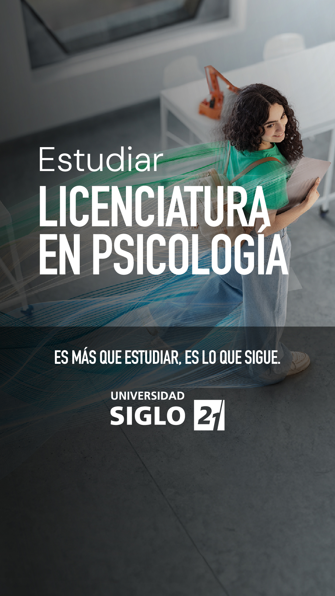 Universidad Siglo 21 Facebook ad