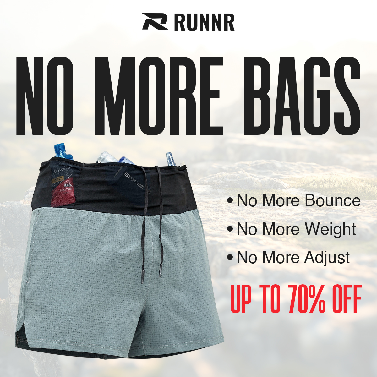 RUNNR Activewear Facebook ad