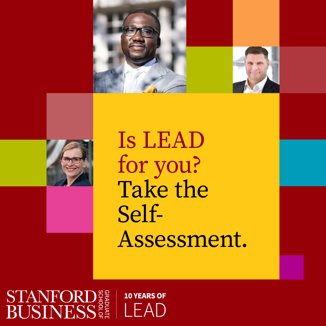 Stanford Graduate School of Business Facebook ad