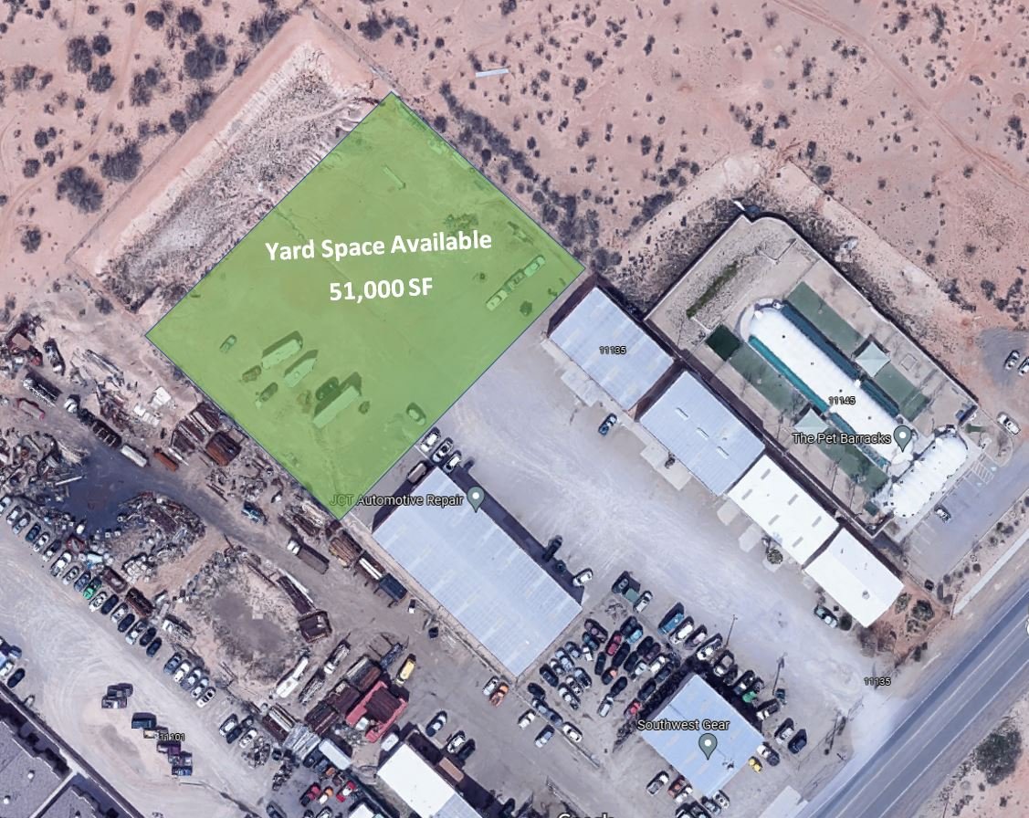 Kiely Kreitzberg Facebook ad: Secure Gated Yard Space - 51,000 RSF (1.2 Acres), El Paso…