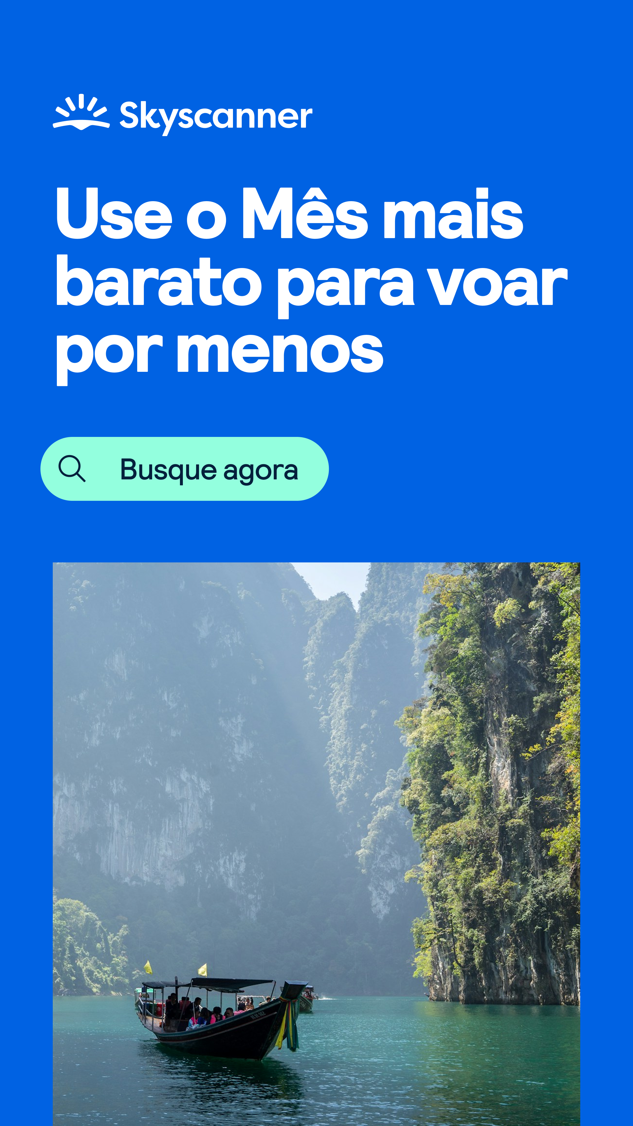 Skyscanner Facebook ad