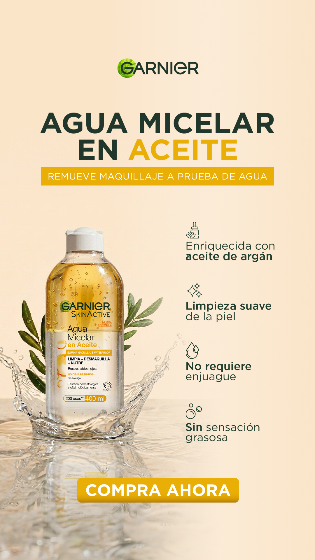 Garnier Colombia Facebook ad