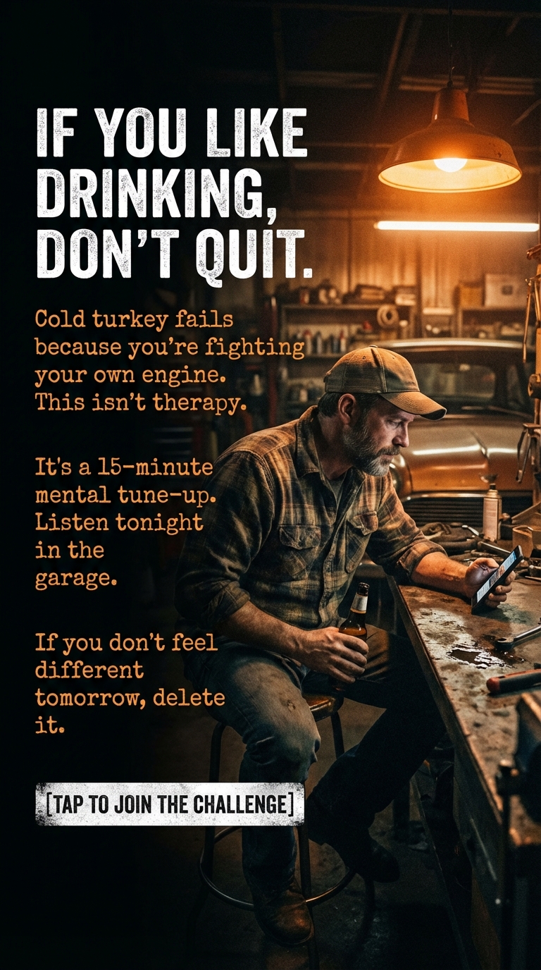 Hypnosis to Stop Drinking Facebook ad