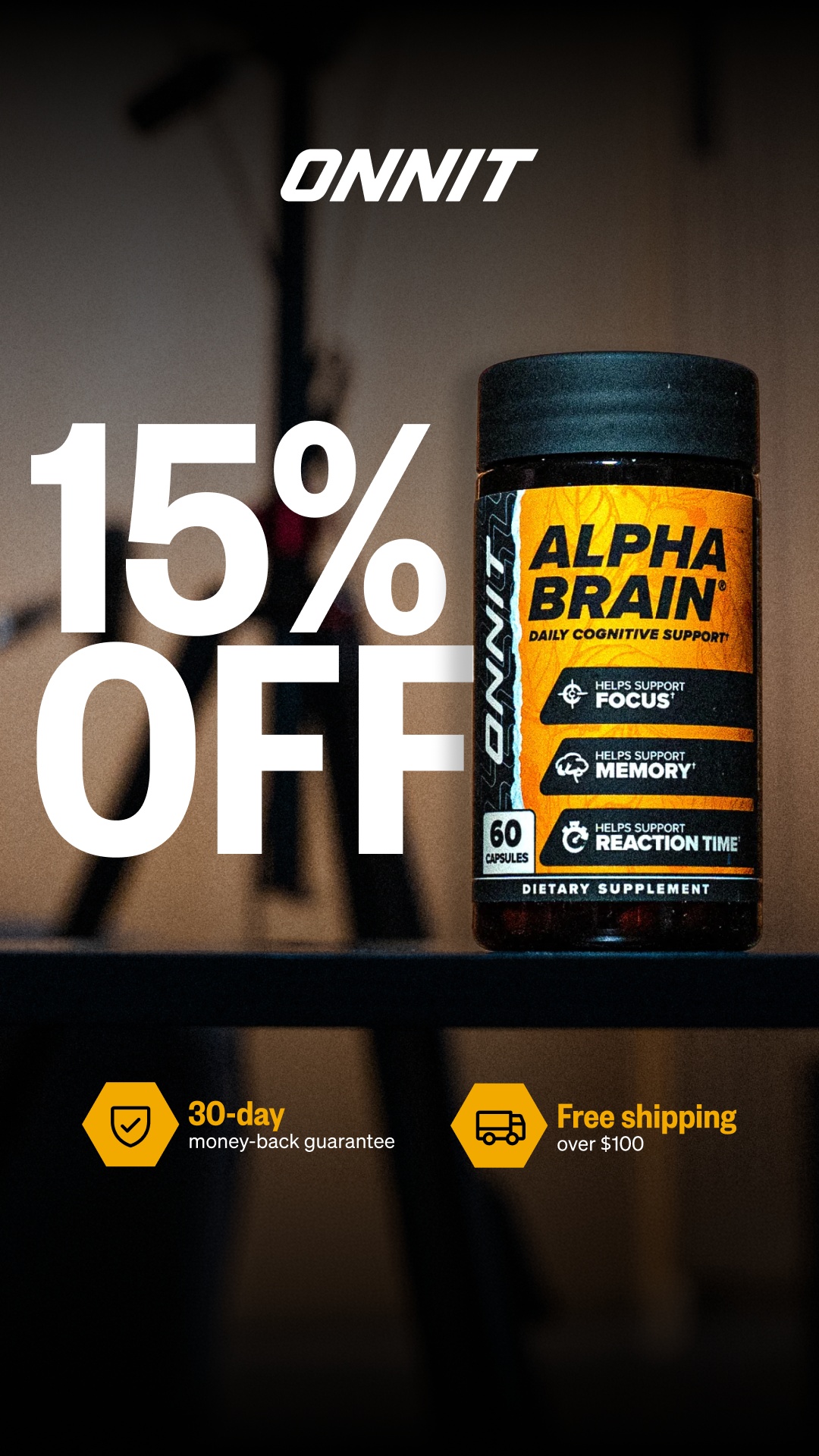 Onnit Facebook ad