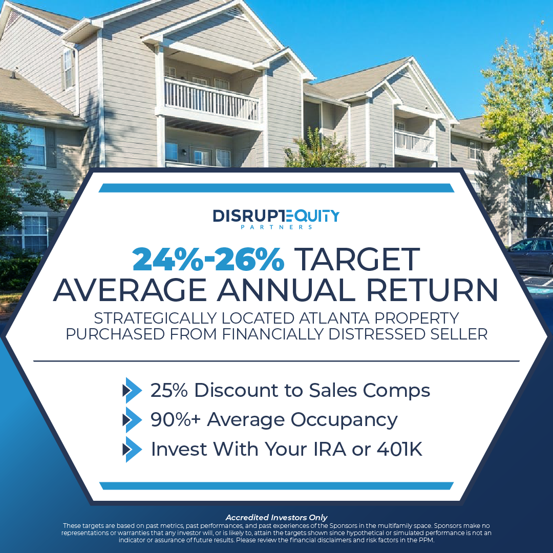 Disrupt Equity Facebook ad from Feb 19, 2026