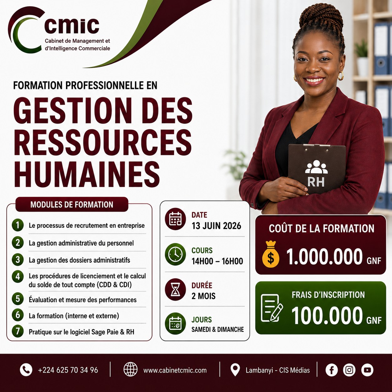ππππ’π§ππ ππππ Facebook ad: Formation Pratique en Management RH + Sage Paie