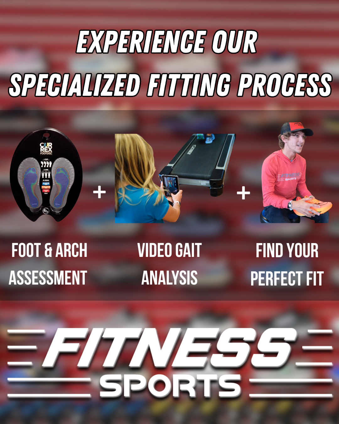Fitness Sports - Marion Facebook ad: Fitness Sports has been Iowa’s shoe fitting experts…