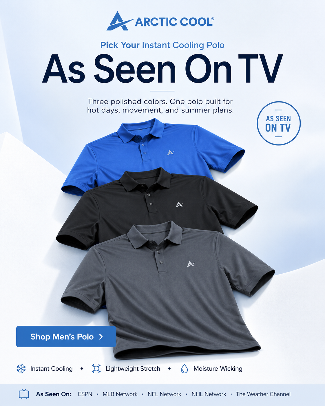 Arctic Cool Facebook ad