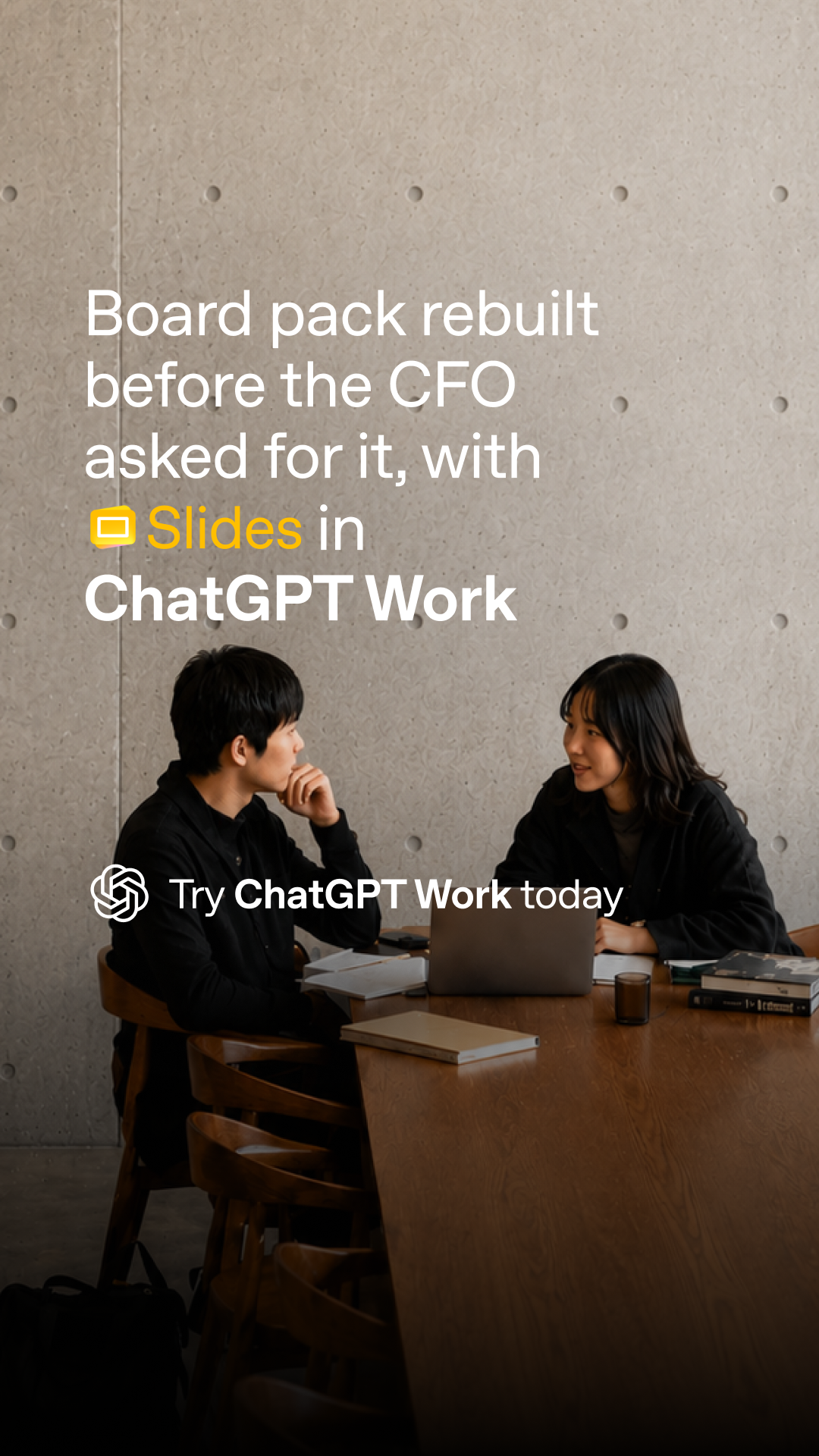 ChatGPT Facebook ad