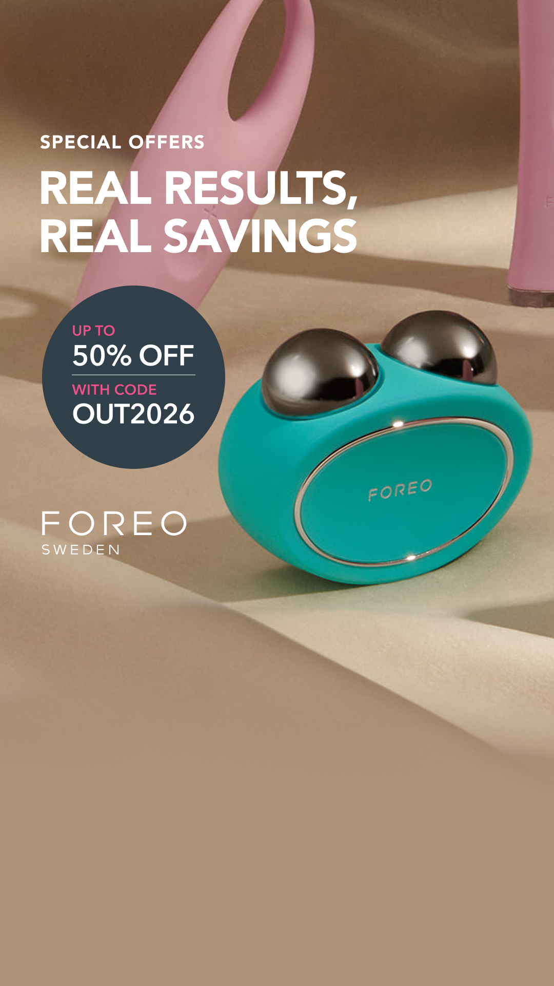 FOREO Facebook ad