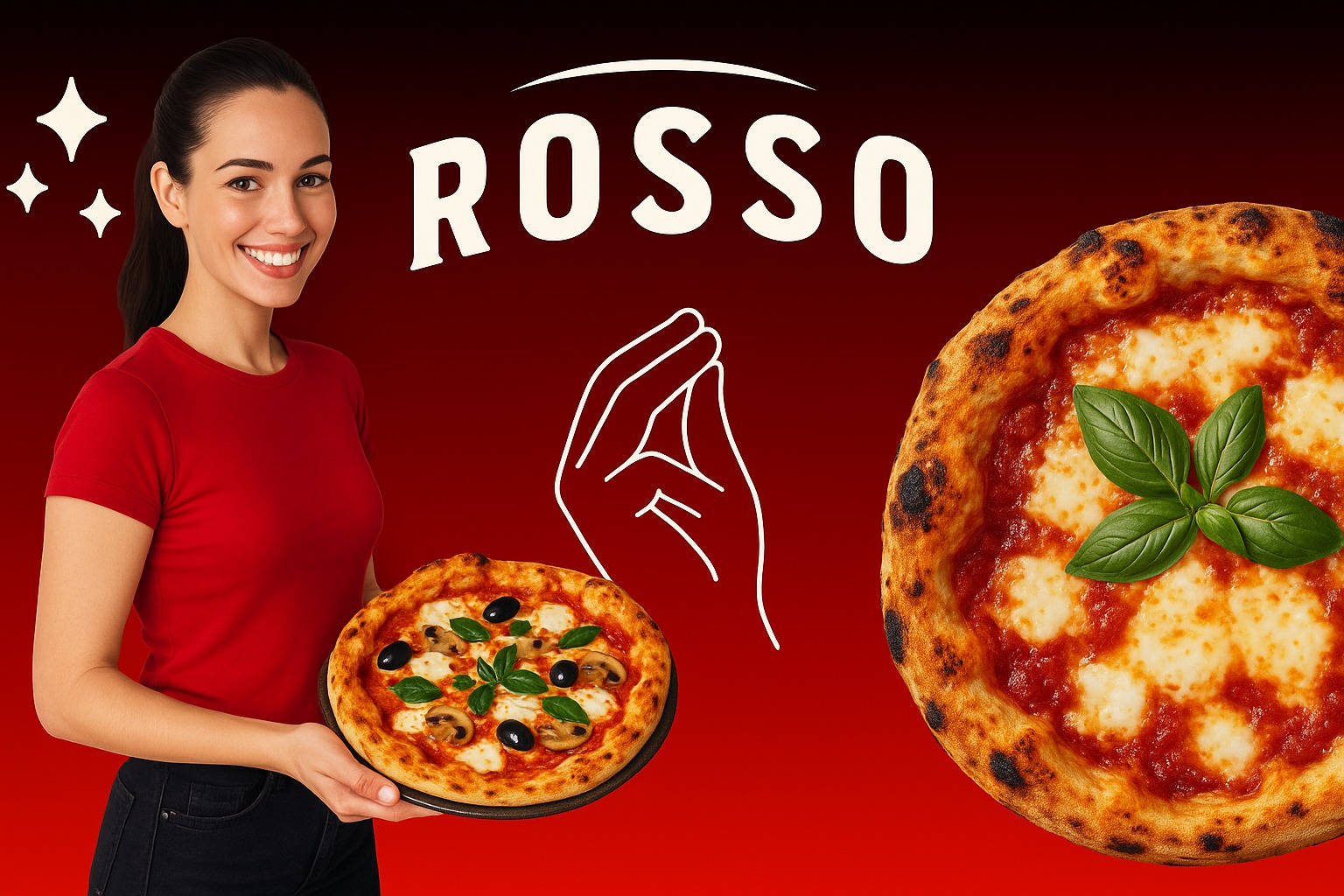 ROSSO Pizzeria Gourmet Nivelles Facebook ad