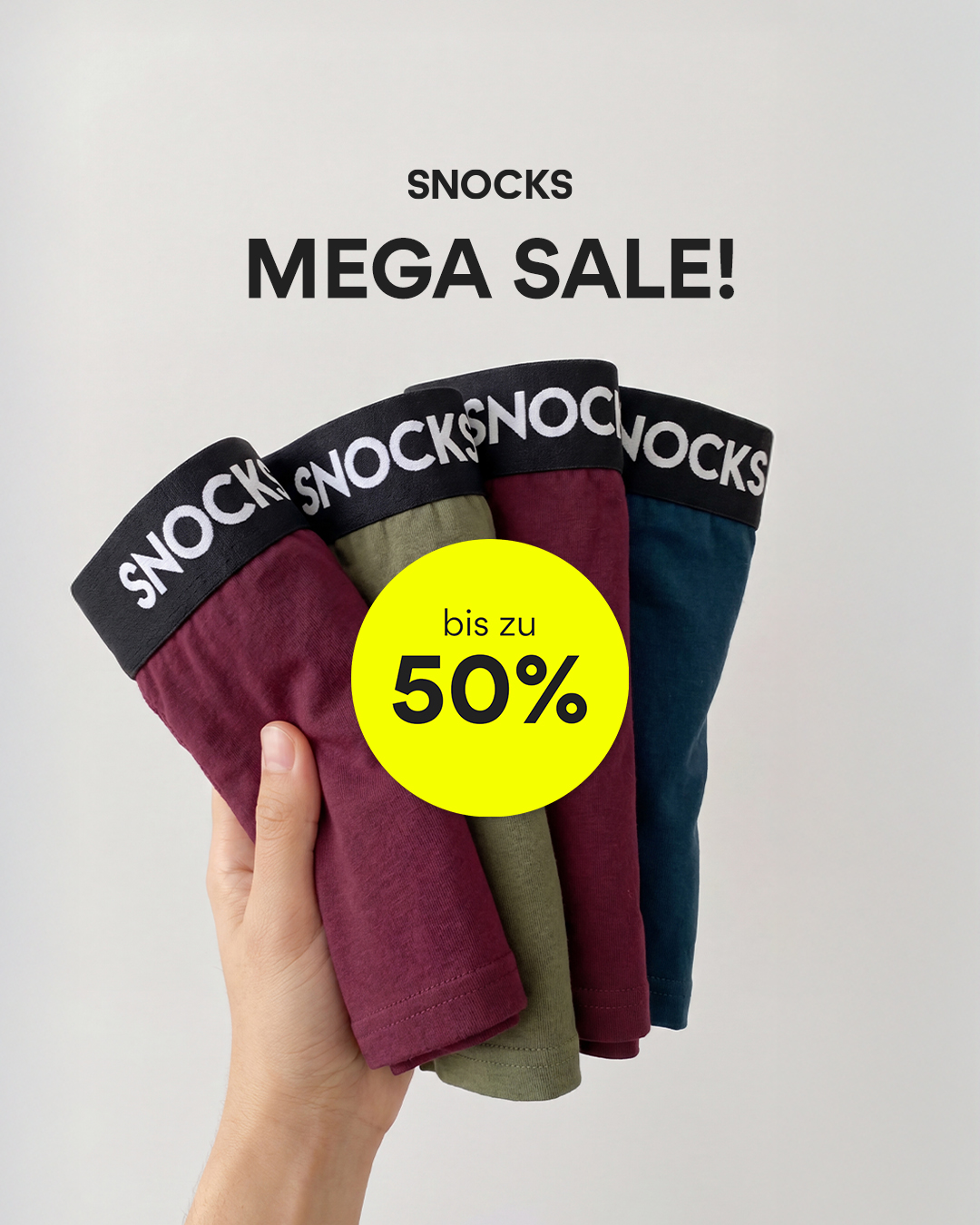 Snocks Facebook ad