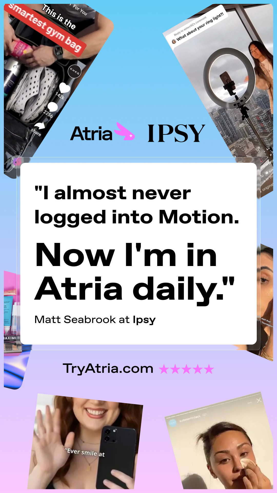 Atria AI Facebook ad