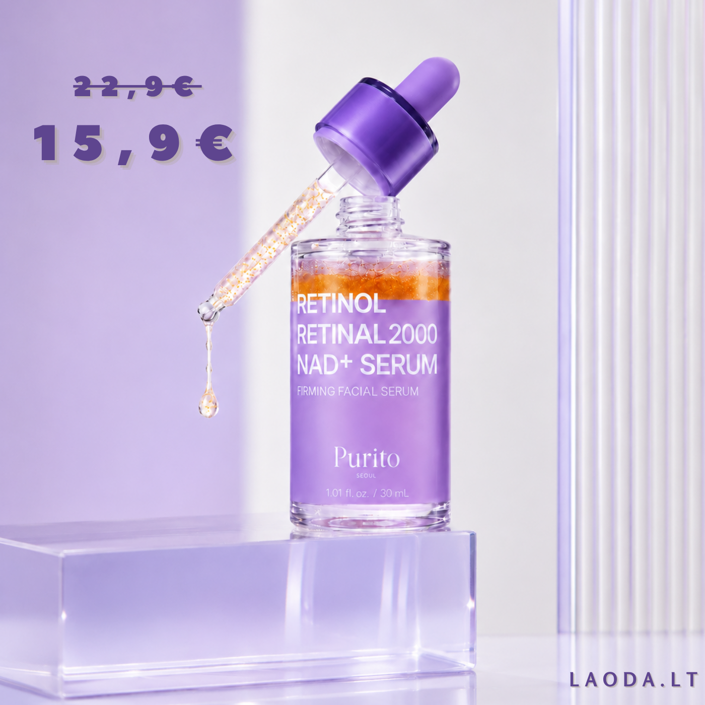 LaOda.lt Facebook ad: Pažangi formulė už gerą kainą