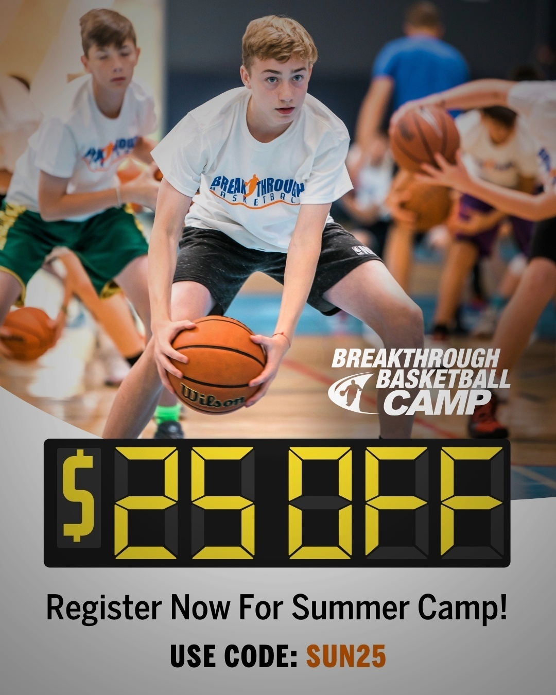 Breakthrough Basketball Facebook ad