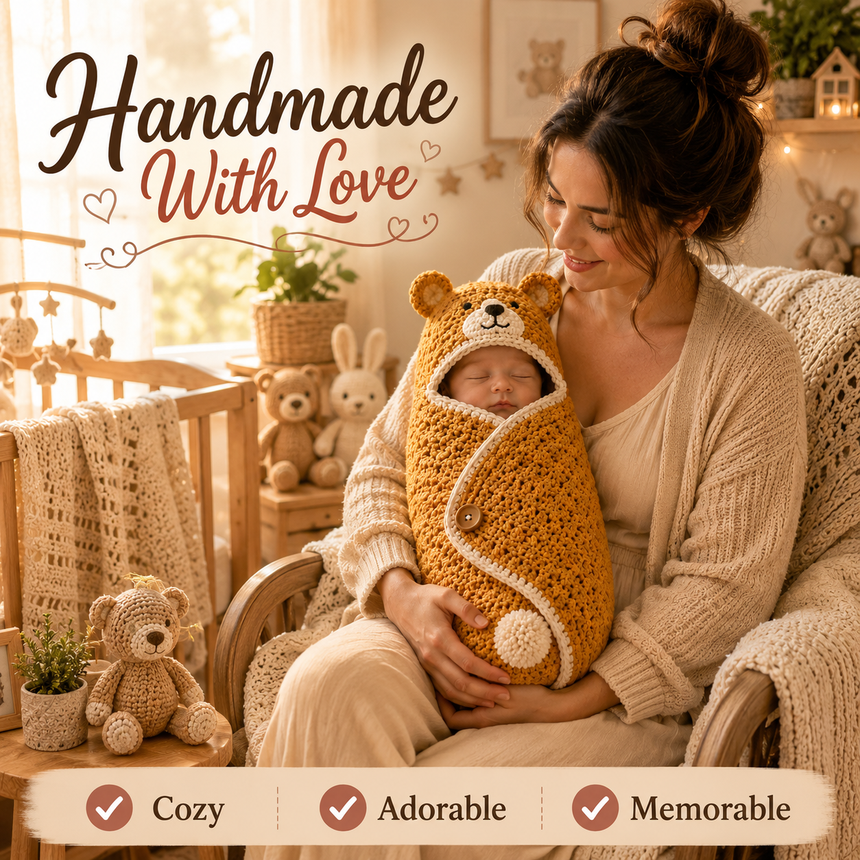The Crochet Nook Facebook ad