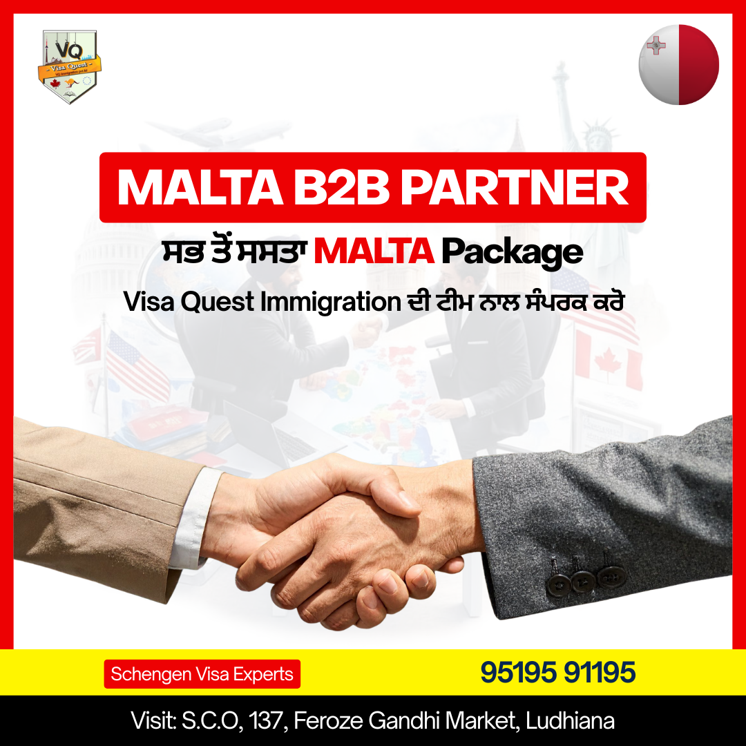 Jarnail Singh VISA QUEST Facebook ad: Become a Malta B2B Partner