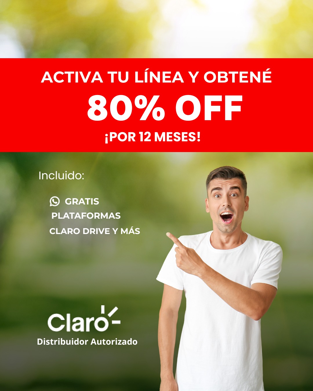 Claro Arg Distribuidor Autorizado Facebook ad: Promoción Online