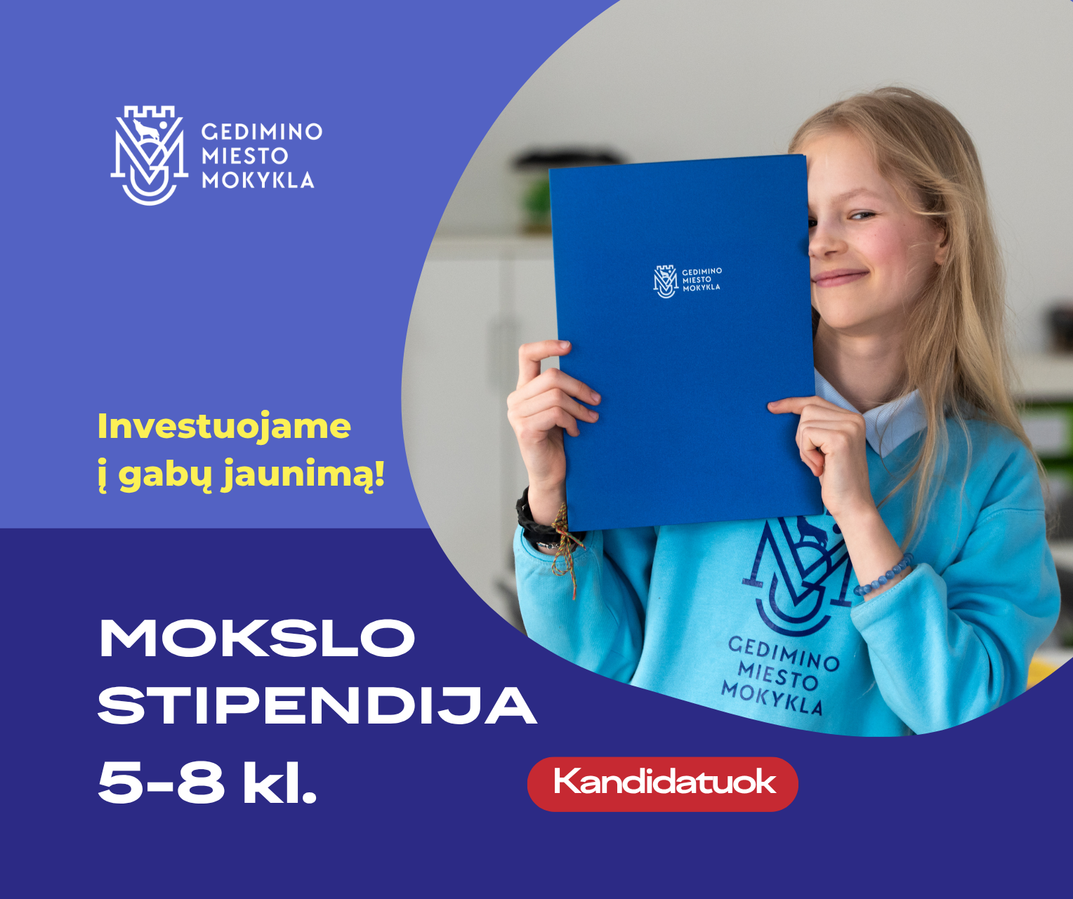 Gedimino miesto mokykla Facebook ad