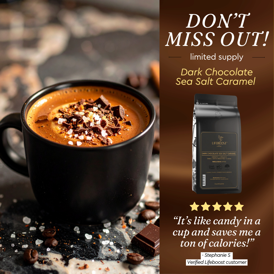 Lifeboost Coffee Facebook ad