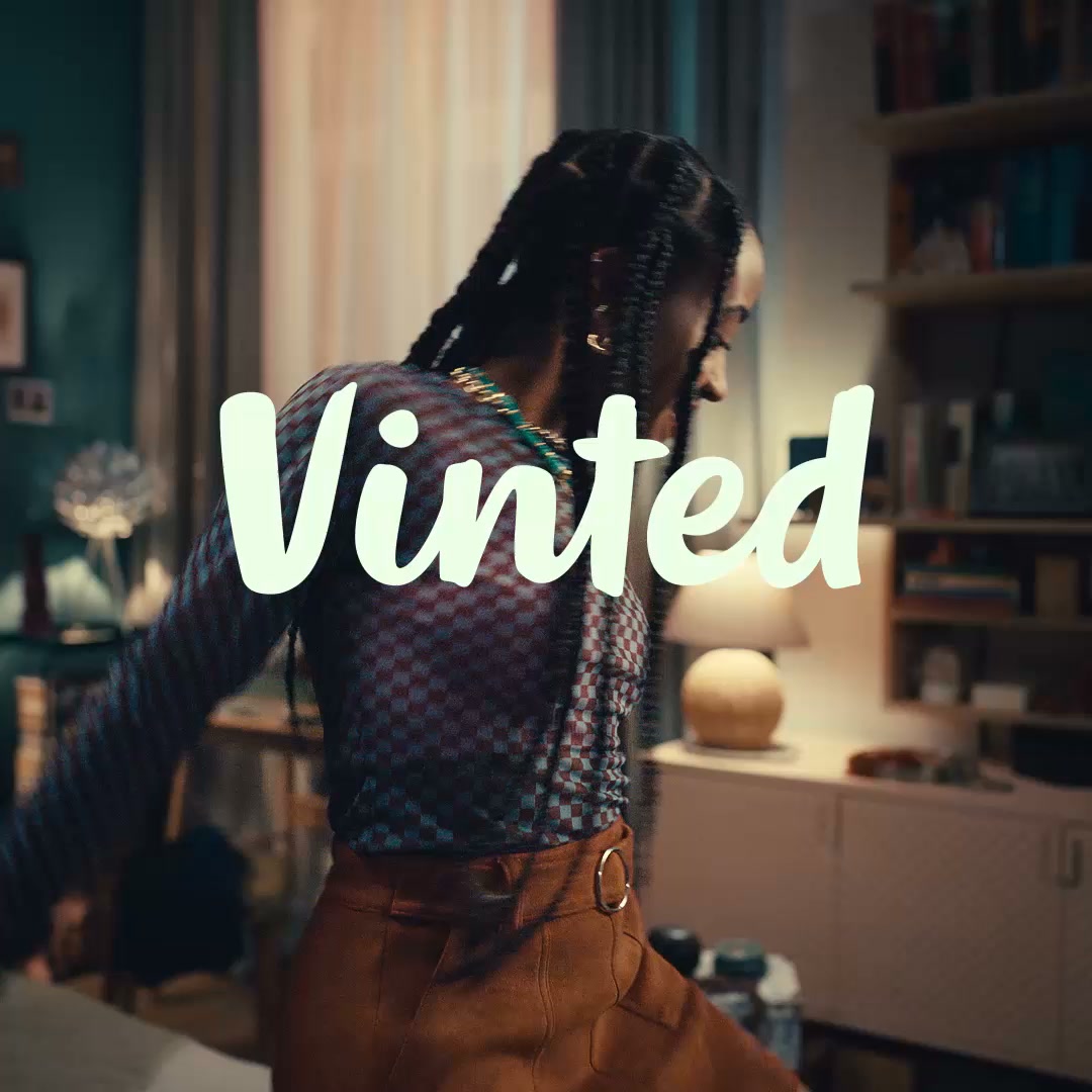 Vinted Facebook ad: Shop second-hand today