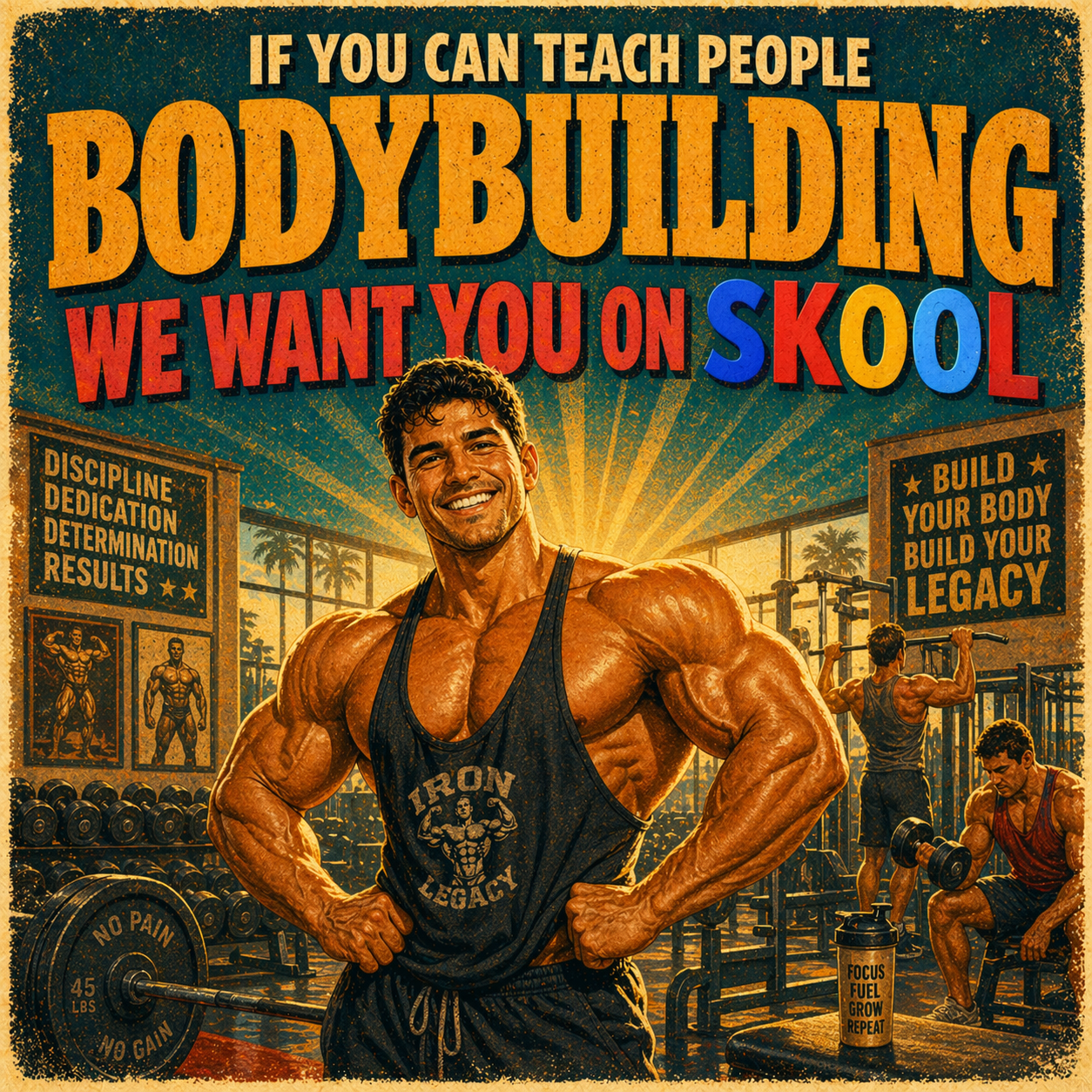 Skool Facebook ad