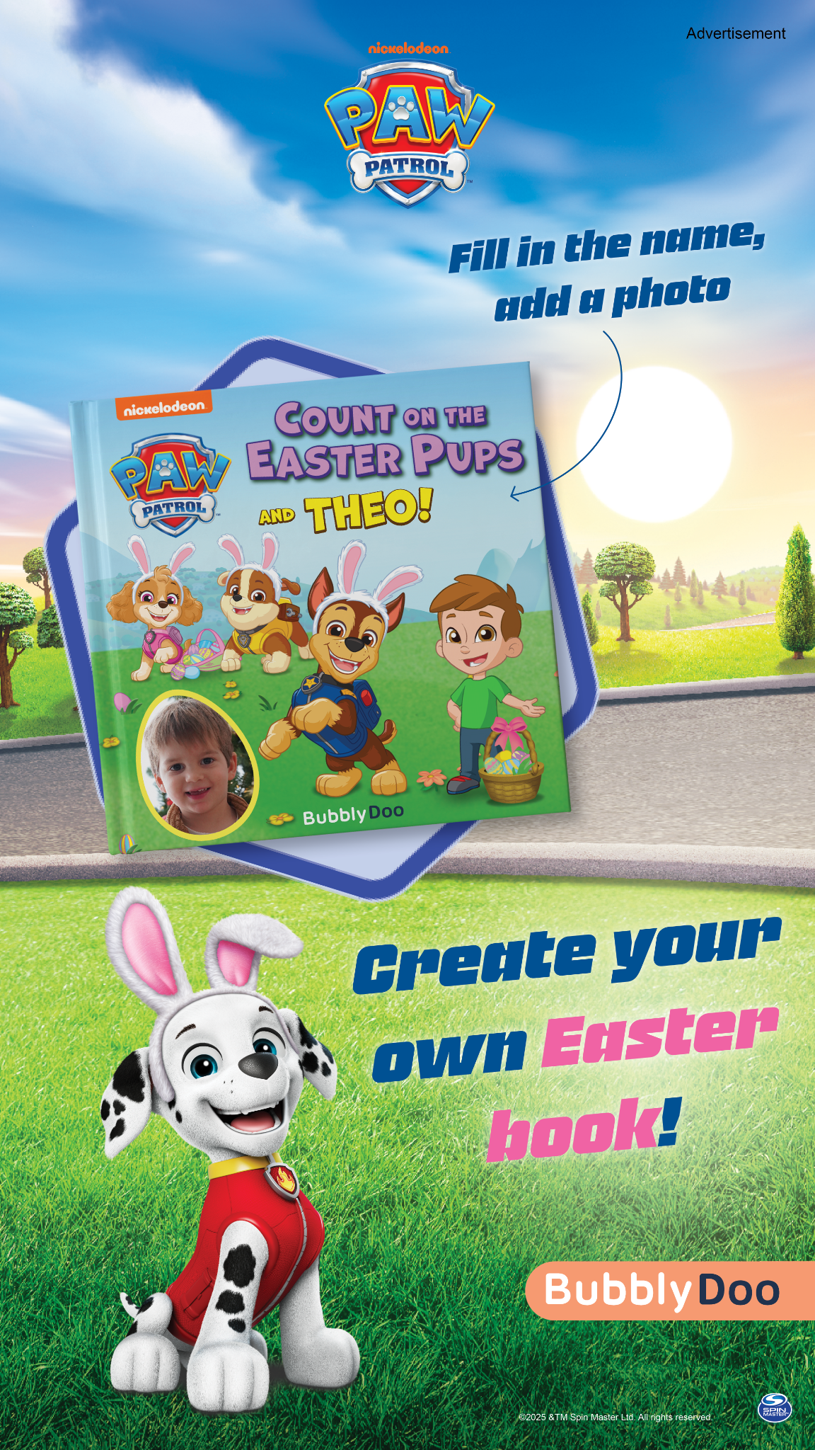 BubblyDoo Books Facebook ad