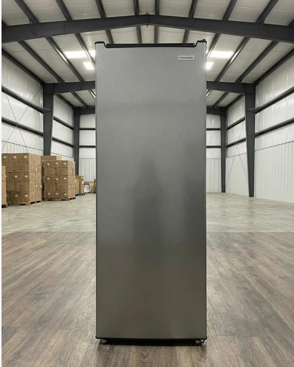 Dymir Yancey Facebook ad: New 6.5 cubic ft Upright Freezer (Frigidaire)