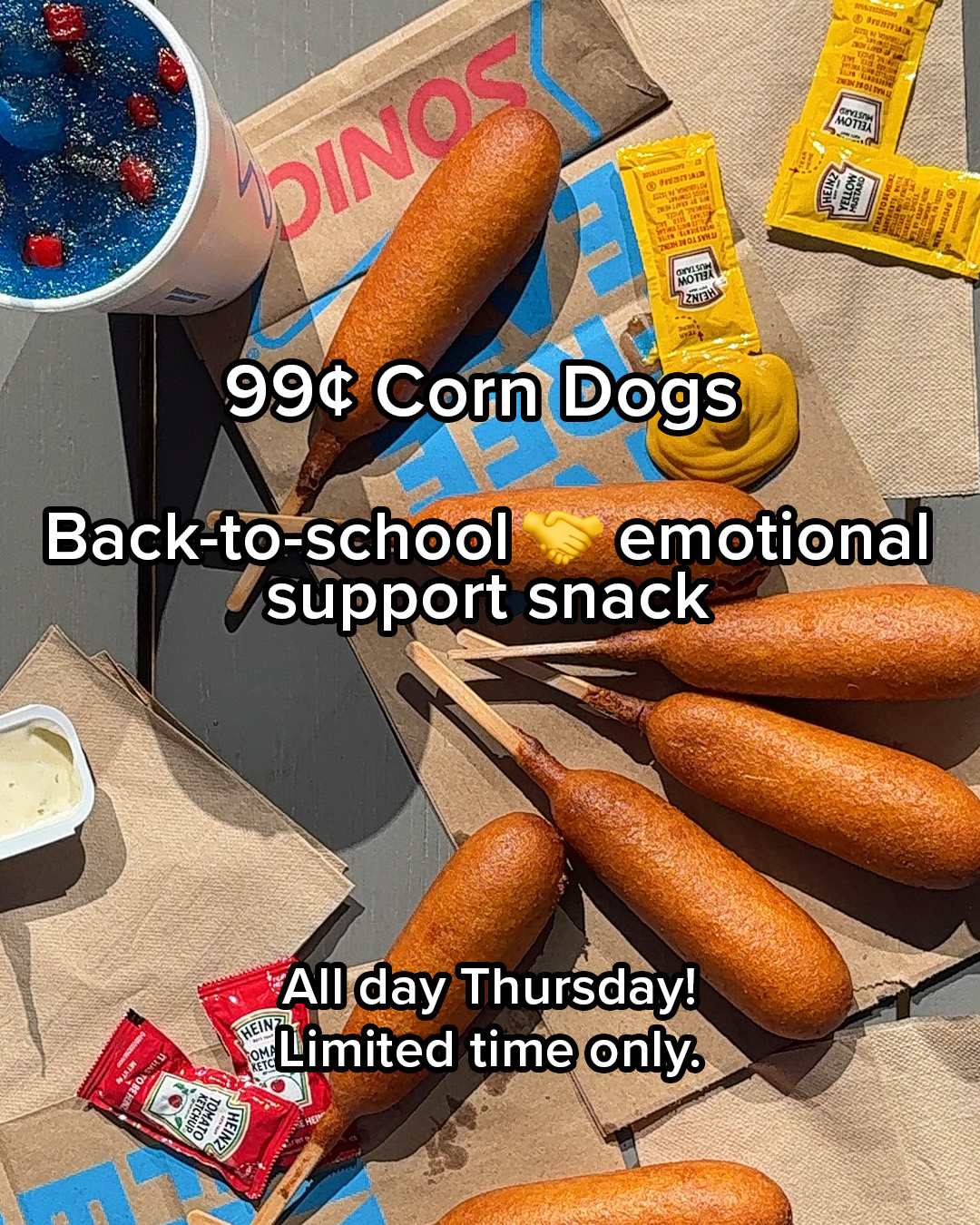 Sonic Drive-In Facebook ad