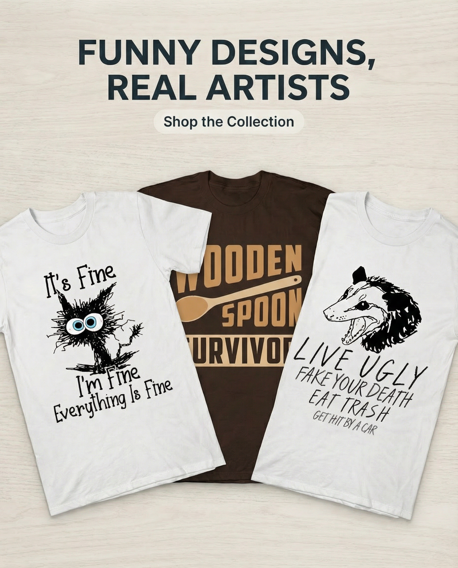 TeePublic.com Facebook ad