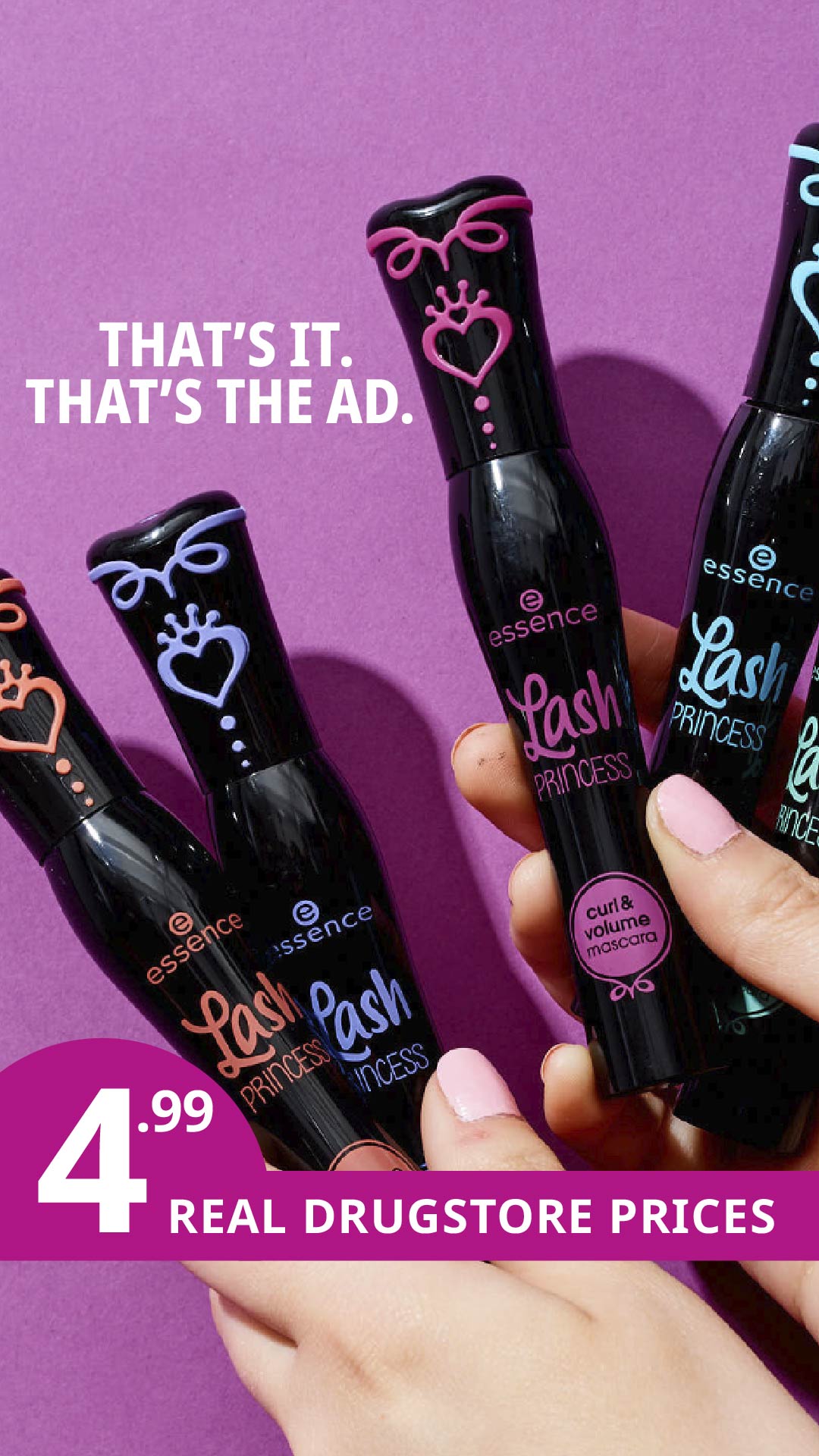 essence cosmetics Facebook ad