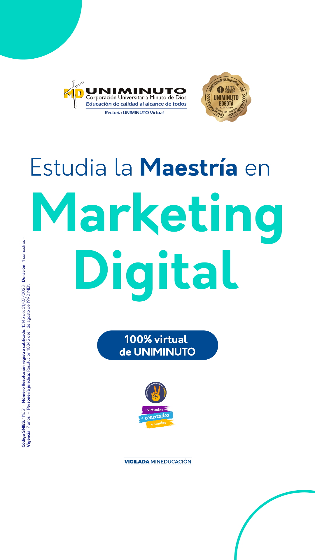 Estudia Remoto Facebook ad from Mar 27, 2026