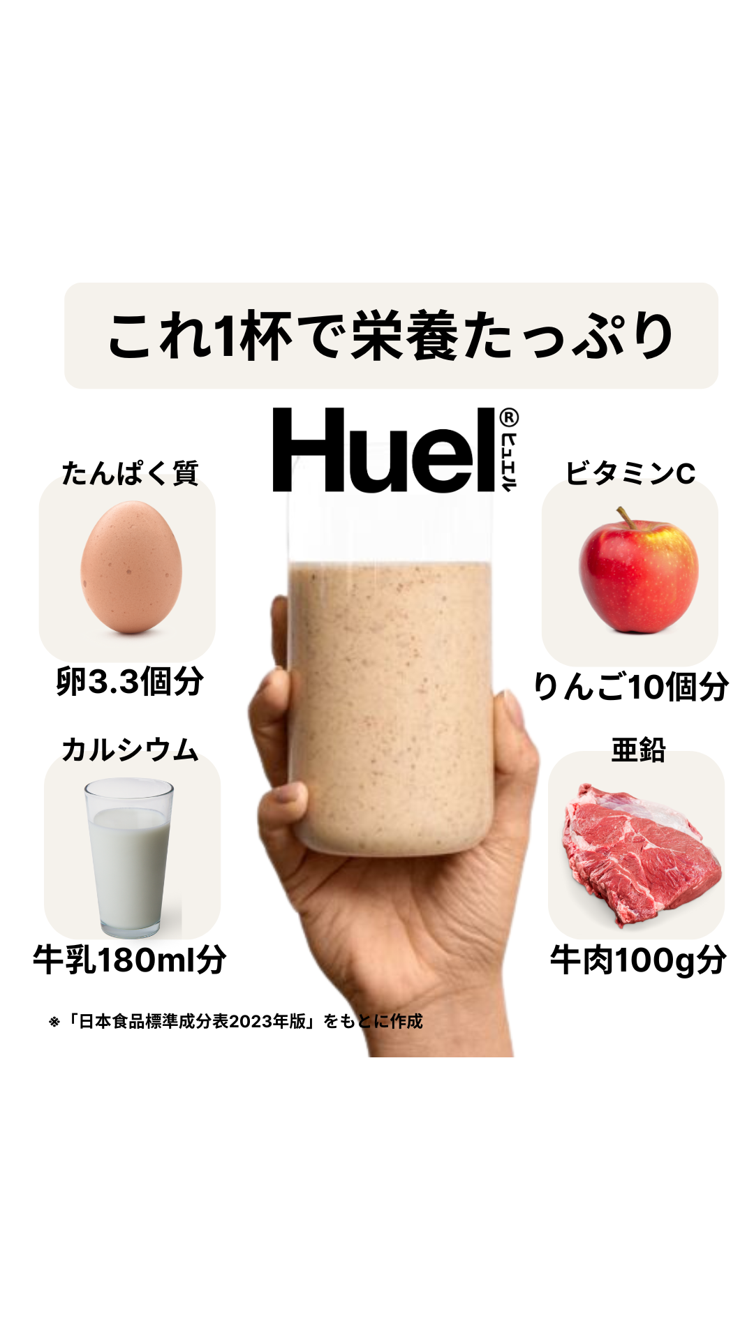 Huel Facebook ad