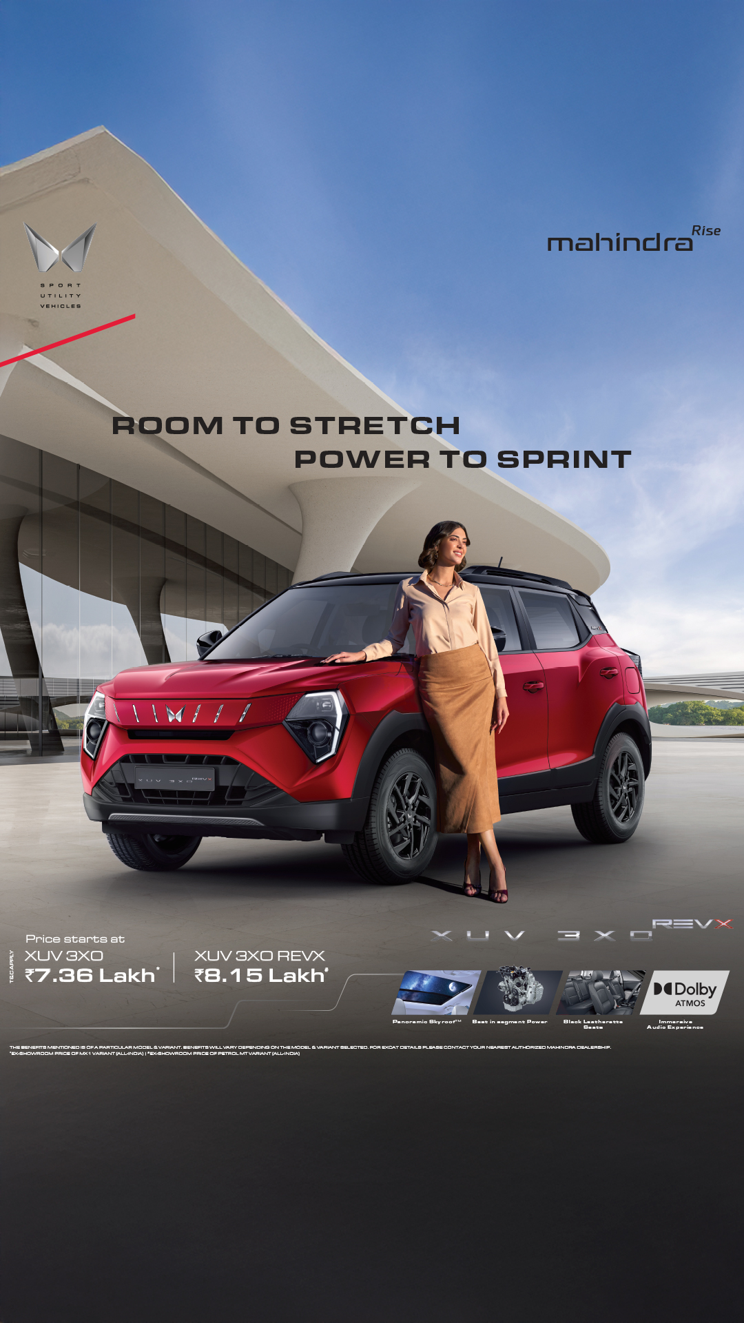 Mahindra XUV 3XO Facebook ad from Mar 5, 2026