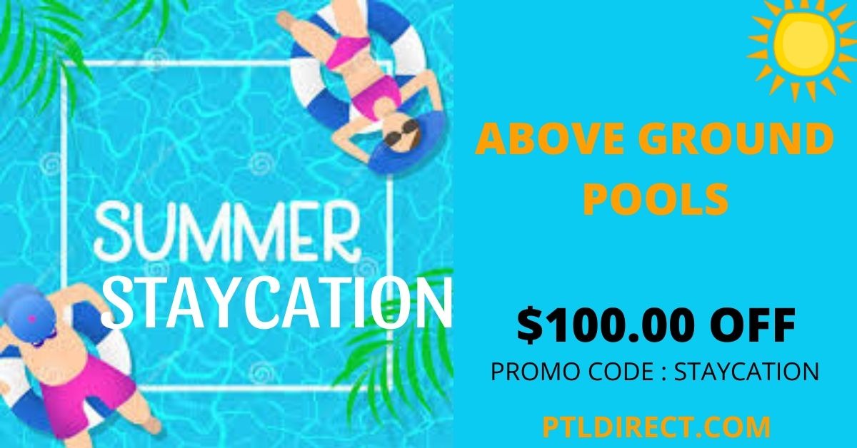 Pools Tubs Liners Facebook ad: Backyard Staycation