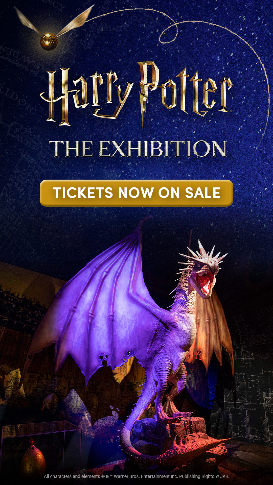 Harry Potter: The Exhibition Facebook ad